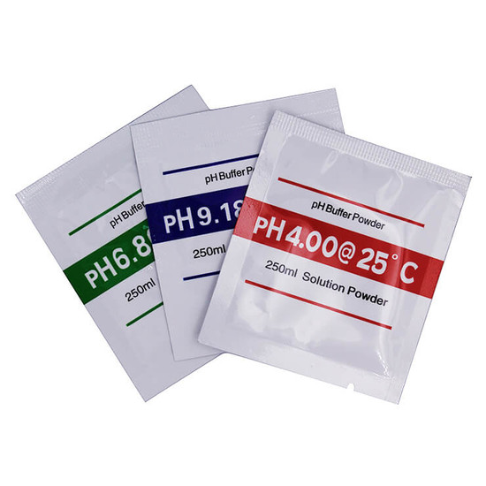 Буферные порошки для калибровки PH метра, ph-тестера, прибора измерителя кислотности PH (4.00 / 6,86 / 9,18)